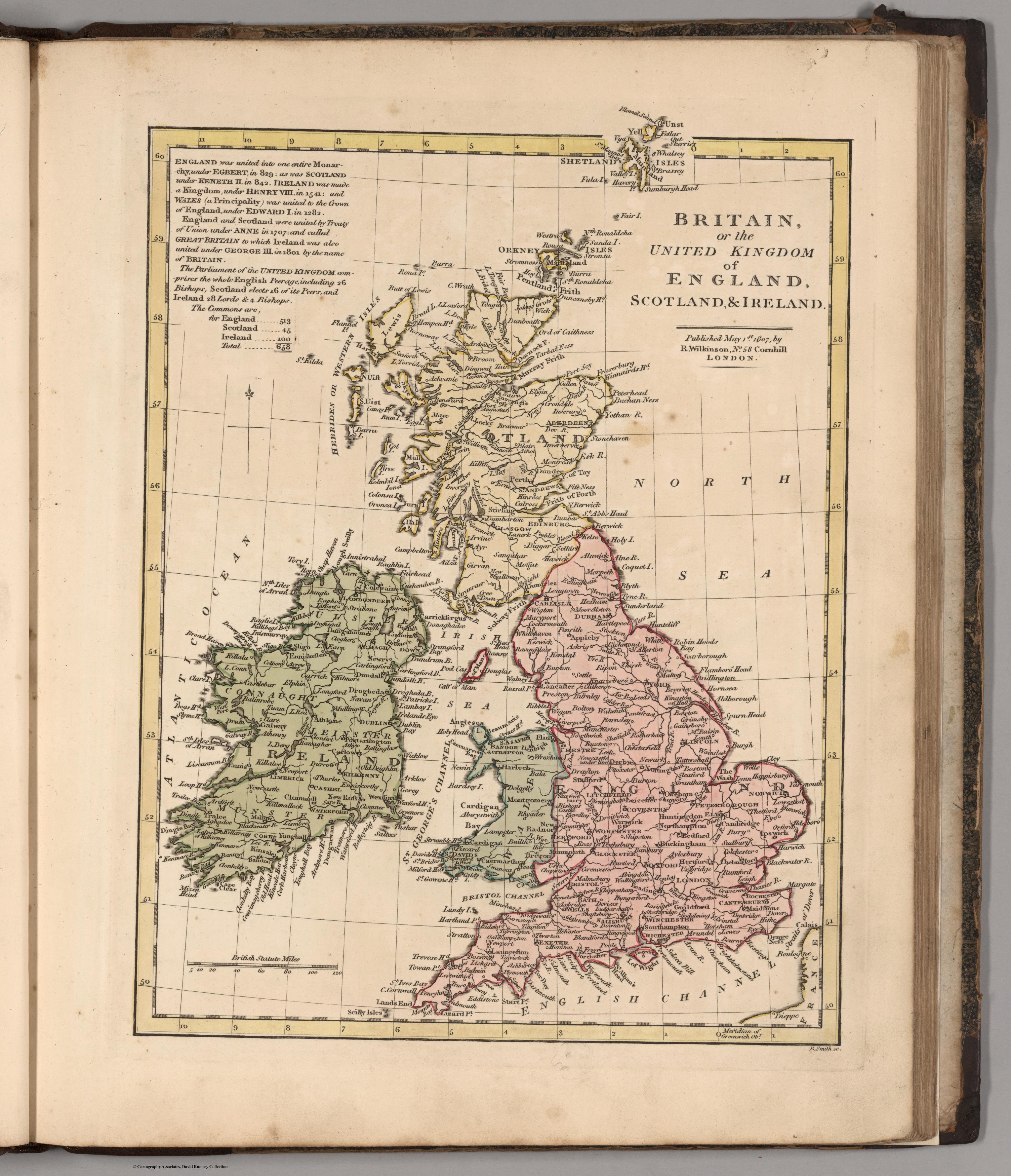 Map of Great Britain